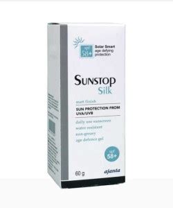 Ajanta Pharma Sunscreen - SPF 50 PA+++ SUNSTOP SILK SUNSCREEN GEL ...