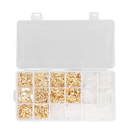 1000pc Easy Carrying Blade Terminal Connector Kit Automotive Female ...