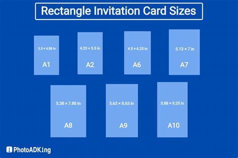 Invitation Sizes: Guide for Choosing Right Card Dimensions