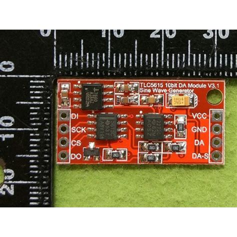 Tlc5615 10 Bit Da Module Dac Sine Wave Generator