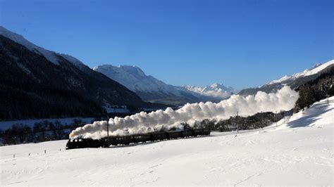 Winterfahrten der Rhätischen Bahn, Schweiz