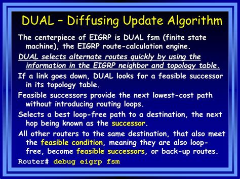 Image result for Eigrp Dual Algorithm