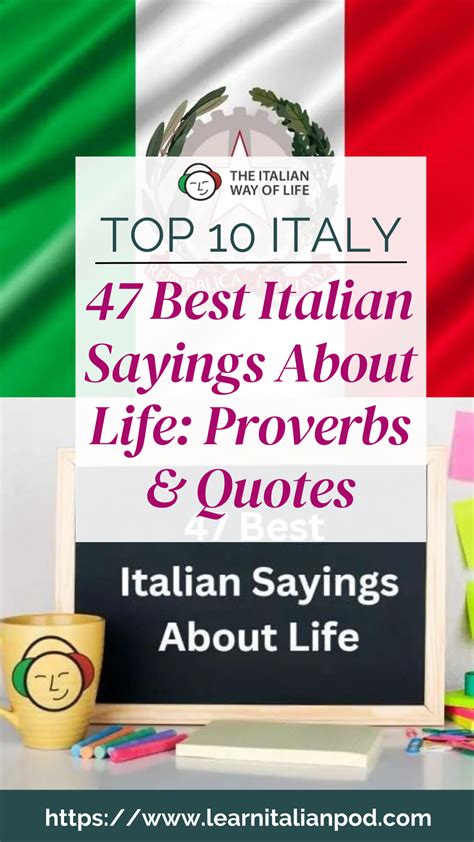 47 Best Italian Sayings About Life: Proverbs & Quotes | Italian family ...