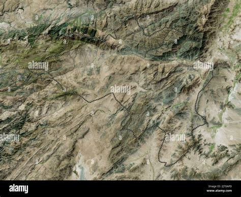 Wardak, province of Afghanistan. High resolution satellite map Stock Photo - Alamy