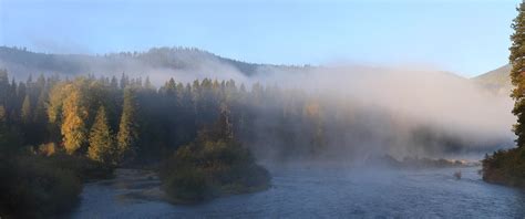 Nason Creek again, but different exposure and aspect ratio [3440x1440 ...