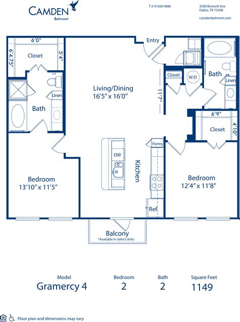 1 & 2 Bedroom Apartments in Dallas, TX - Camden Belmont