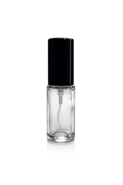 5ML Glass Decant bottle with 130mcl metal Atomiser | Screw Type