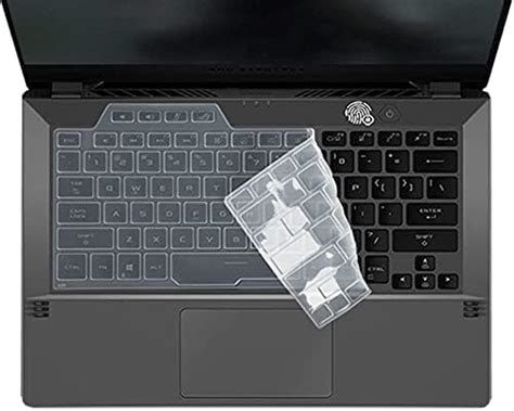 Leze - Ultra Thin Keyboard Skin Cover for 14" ASUS ROG Zephyrus G14 ...
