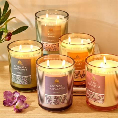 Buy Utopia Rose Geranium Scented Jar Candle from Home Centre at just ...
