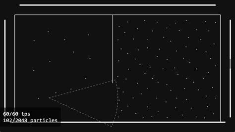 Particle Simulation Using JavaScript 的图像结果