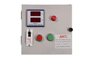 AMTL Single Phase Digital Starter Panel Board for Borewell Submersible ...