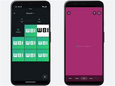 WhatsApp’s Status update is getting a major glow-up-Uploading status on ...