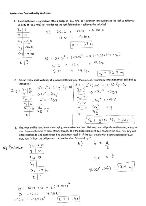 Image result for Calculating Acceleration Worksheet