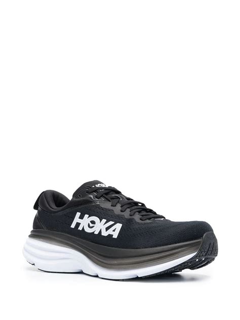 Hoka Bondi 8 Black White – Stuff Factory