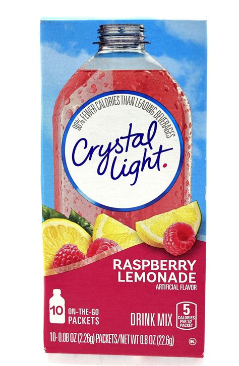 Crystal Light On The Go Raspberry Lemonade Drink India | Ubuy