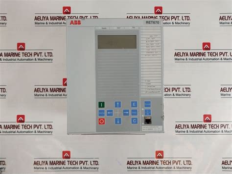 ABB RET670 1MRK002816-AB Transformer Protection LED 90-250 VDC 50/60Hz ...