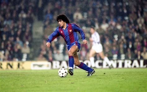 Maradona's time at Barça, in pictures