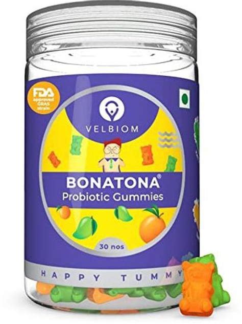 Velbiom Bonatona Probiotic Gummies|Effective Digestion, Easy Bowel ...