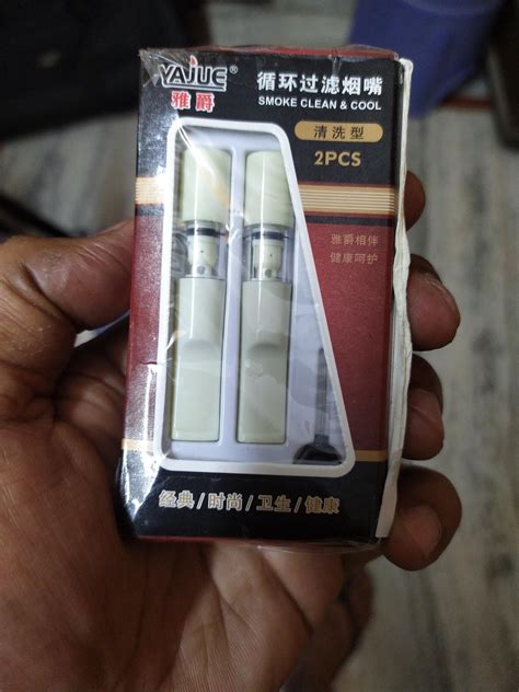 Buy reentry-phenomenon Cleaning Reusable Ash Filter Cigarette Holder ...