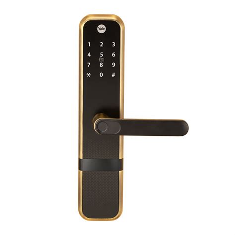 Yale Zuri Smart Lock (Antique Bronze) with 5 way unlocking – Yale India