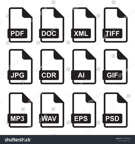 Image result for File Format Icon Set