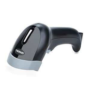 TEEMI 2D Barcode Scanner USB Wired Handheld Inventory Scanner QR Code ...