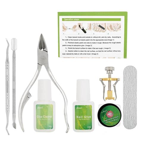 Buy Toenail Correction Tool, 8pcs/set Ingrown Toe Nail Fixer Pedicure ...