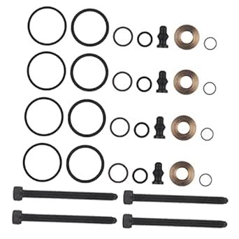 Milisten 4 Sets Fuel Injector Seal Spacers for Car Fuel Injection ...