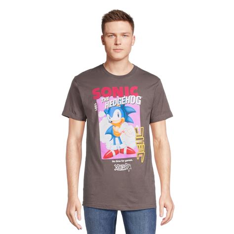 Sonic the Hedgehog Men's & Big Men's Graphic Tee Shirts - Walmart.com