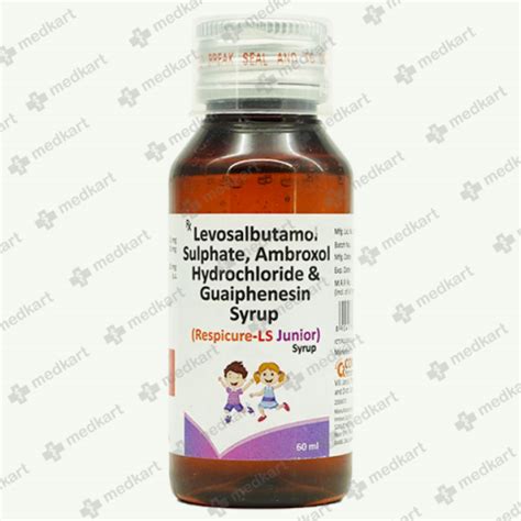 RESPICURE LS JUNIOR SYRUP 60 ML, Price, Composition & Generic ...