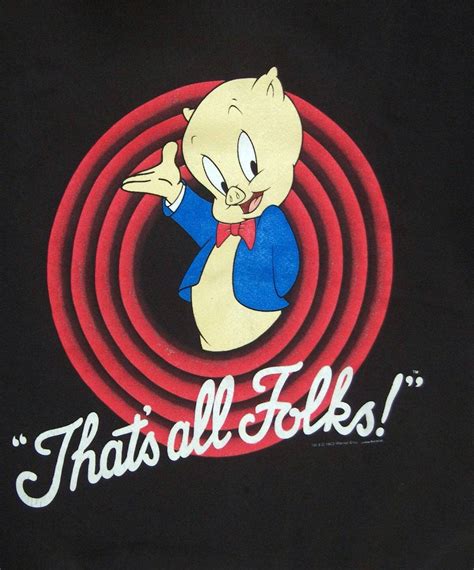 Porky Pig Thats All Folks