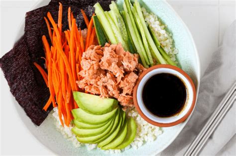 Keto Salmon Sushi Bowl at Clifford Hochstetler blog
