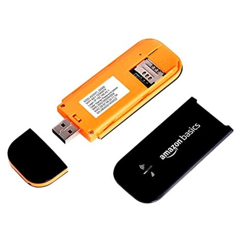 Amazon Basics 4G LTE WiFi USB Dongle Stick with All SIM Support | Plug ...