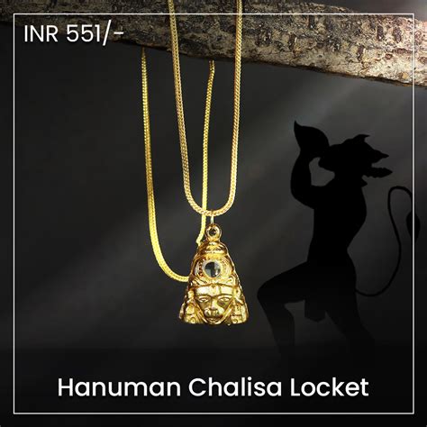 Hanuman Chalisa Raksha Locket – Prabhubhakti