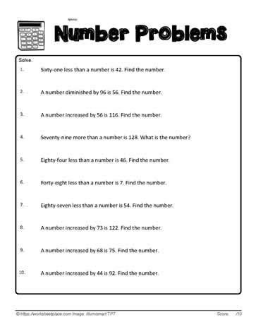 Image result for Ordering Numbers Word Problems