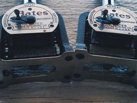 Image result for Bates Stamp Machine