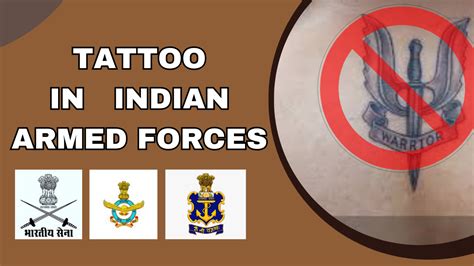 Can a person with a tattoo join the Indian army?