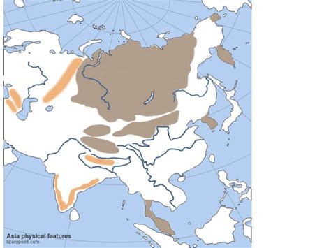 Asia Physical Map HD 的图像结果