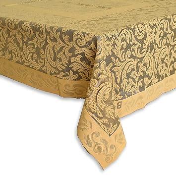 Buy Kuber Industries Leaf Design Cotton Center Table Cover/Table Cloth ...