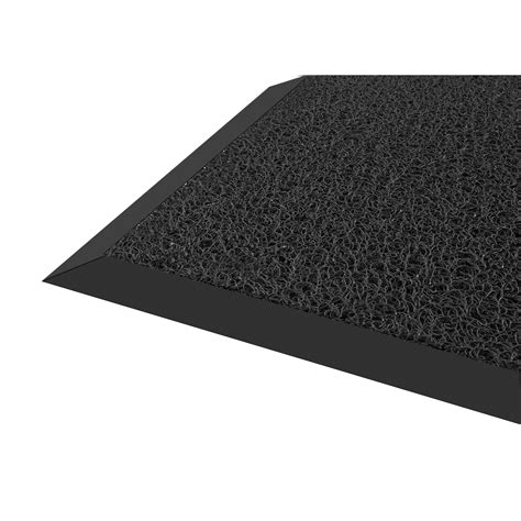 Ramped Walk-off Loop Mat 12mm Black | Kirk Marketing