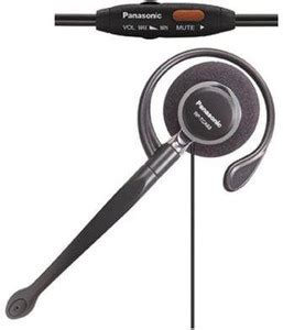 Panasonic Kx-Tca93 Hands-Free Earset - Over-The-Ear Wired without Mic ...