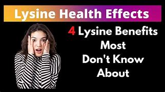 Image result for L Lysine Benefits