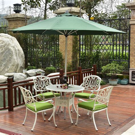 60小圆桌户外阳台花园桌钢化玻璃咖啡奶茶店桌子庭院阳台休闲桌椅-阿里巴巴