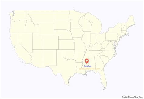 Image result for Decatur Mississippi Map