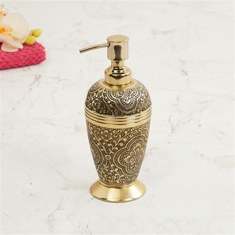 Home Centre Raja Rani Imperial Metal Soap Dispenser : Amazon.in: Home ...