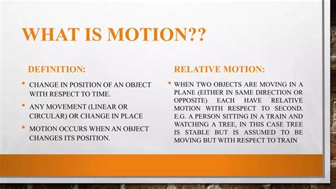Motion Class 9 in English 的图像结果