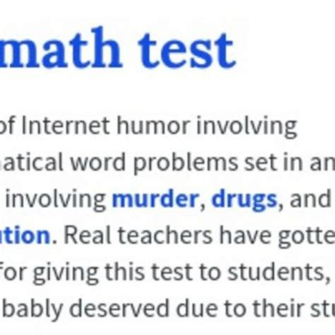 Image result for Math Test