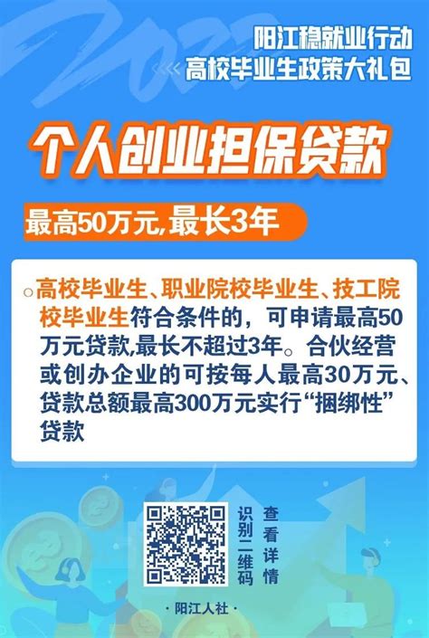 阳江市高校毕业生政策大礼包：八大补贴助你就业创业