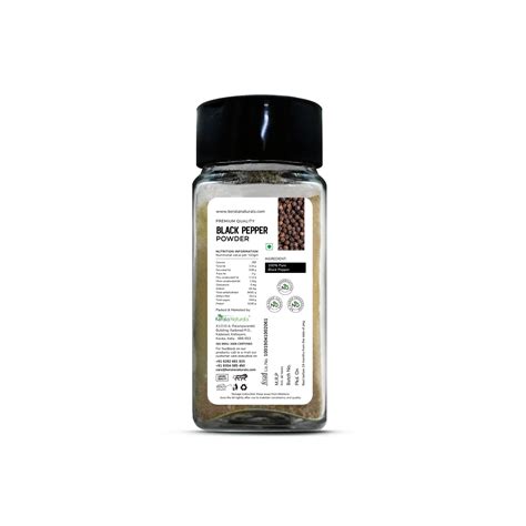 Premium Quality Black Pepper Powder - Kerala Naturals