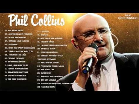 Phil Collins: 30 Greatest Hits | Best Songs Of Phil Collins - YouTube ...